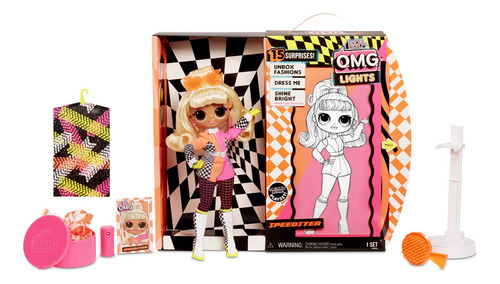 L.o.l. ¡sorpresa! Dios Mio. Muñeca Fashion Lightster Con 1