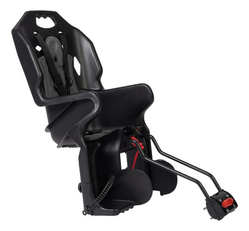 Asiento trasero para bicicleta Polisport Koolah FF - negro