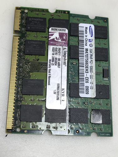Memória Ram Notebook Ddr2 2x2gb 4gb (Usado)