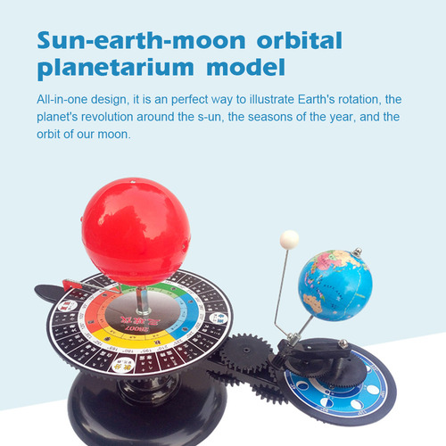 Nuevo Modelo Orbital Tierra S-un Planetario Luna Solar