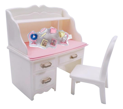 3 Paquete De 2-4 Sillas De Escritorio En Miniatura 3 Piezas