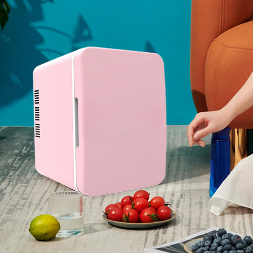 Mini Refrigerador De 4l, Herramienta De Belleza, Rosa