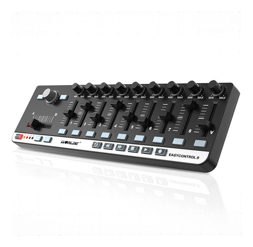 Controlador Mini Usb Midi Portátil Easycontrol.9 World
