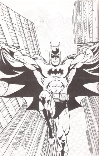 Imagen 2 de 6 de Paquete Libros Colorear Jumbo Batman Superman Super Heroes