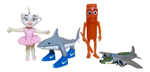 4 Muñecos Figuras Personaje Roblox Tralalero Nuevos
