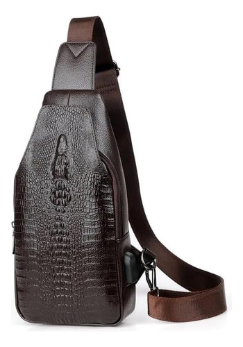 Nex Gen Remix Mochila Bandolera De Piel De Cocodrilo Para Y