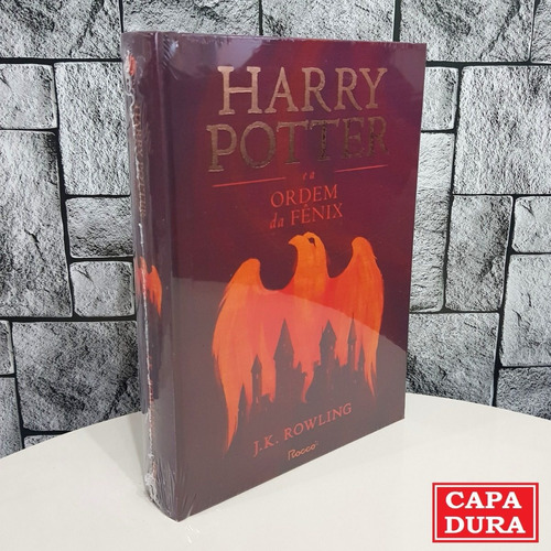 Livro Harry Potter E A Ordem Da Fênix ( Capa Dura )