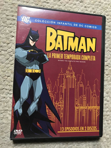Batman La Primera Temporada Animada Dvd Original Region 4