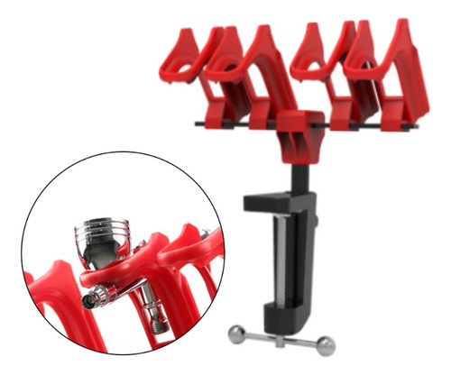 Accesorios De Ranura En Forma De Soporte De Aerógrafo De