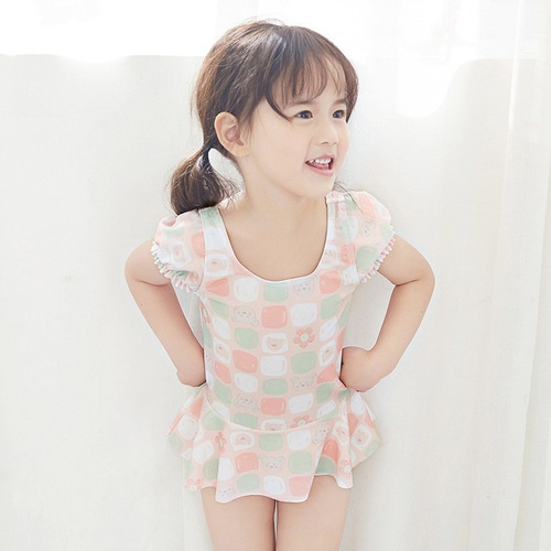 Traje De Baño Niñas Talla 2-12