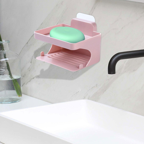 Soporte De Jabón Jabonera De Doble Capa Jabonera Para Baño