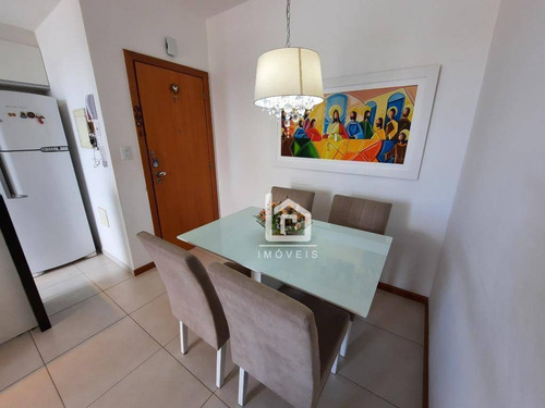 Apartamento Com 2 Dormitórios À Venda, 65 M² Por R$ 360.000,00 - Praia De Itaparica - Vila Velha/es - Ap0411