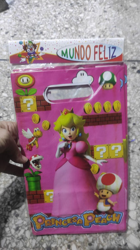 Bolsas De Cotillones De La Princesa Peach