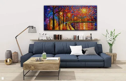 Arte Contemporáneo Paisaje Im Onista Pintura Al Óleo...