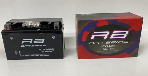 Bateria Rb Ytx7a-bs Panella Motos