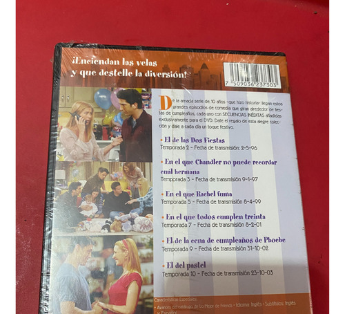 Friends - Los Cumpleaños Dvd (Usado)