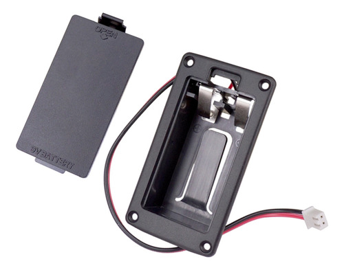 Caja De Batería De 9v Soporte Para Guitarra Activa Bajo