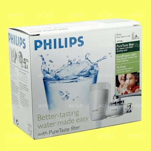 Filtro Purificador De Agua Philips Wp3861 Impecable S/filtro