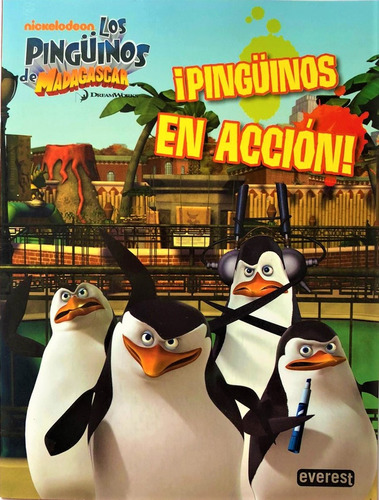 Lanzate A La Aventura Pinguinos De Madagascar - Dreamworks A