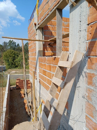 Terreno Com Obra Adiantada Loteamento Vivejo Atibaia 187m2
