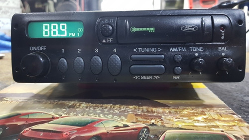 Rádio Toca Fitas Original Ford Bem Novo Funcionando Tudo (Usado)