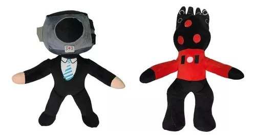 Set 2 Peluche Skibidi Toilet Titan Speakerman Camaraman 45cm