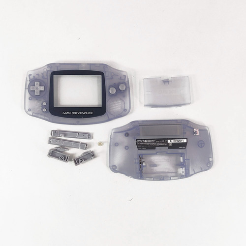 Carcasa Poco Uso Usada Para Game Boy Advance Lila Clear