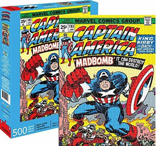 Marvel Capitán América 500 Pc Rompecabezas