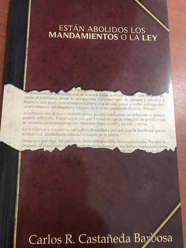 Estan Abolidos Loa Mandamientos O La Ley, Carlos Ramiro Cast