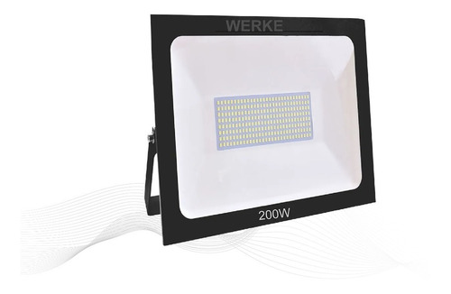 Proyector Led Reflector 200w 6400k Frío Werke Pr0304