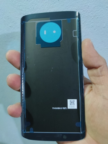 Tapa Trasera Moto G6 Xt1925 Polímero Cristalizado Plata Silv