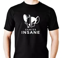 Comprar Playera Laabueyayis Retro Pinky Y Cerebro Genius Insane