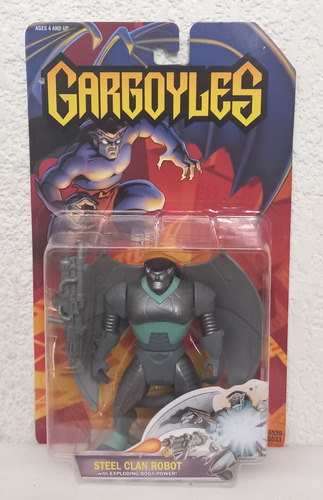 Gárgolas Kenner Gargoyles Steel Clan Robot Figura (Usado)