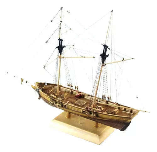 Kits De Maquetas De Barcos De Madera Lazhu, Maqueta Diy De