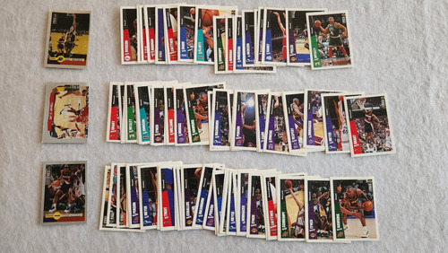 Lote 96 Figuritas Álbum Basquet Nba 1996 1997 Upper Deck 