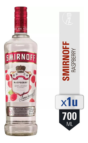 Vodka Smirnoff Raspberry 700 Ml