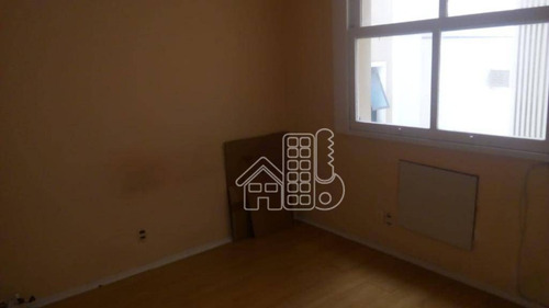 Apartamento Com 3 Dormitórios À Venda, 94 M² Por R$ 490.000,00 - Icaraí - Niterói/rj - Ap3550