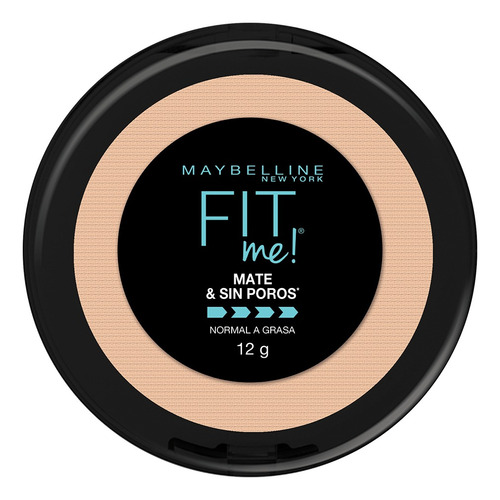 Polvo Compacto Maybelline Fit Me Mate & Sin Poros 12g