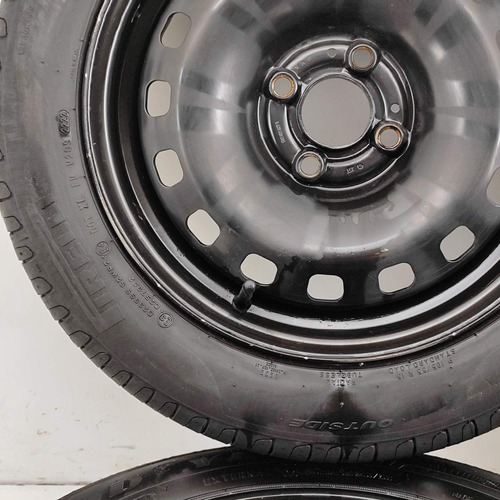 Jogo Roda Pneu Gol Good Year Efficientgrip 195/55 R15 D2166 (Usado)