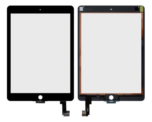 Repuesto Tactil iPad Air 2 9.7  A1566 / A1567 Blanco - Negro