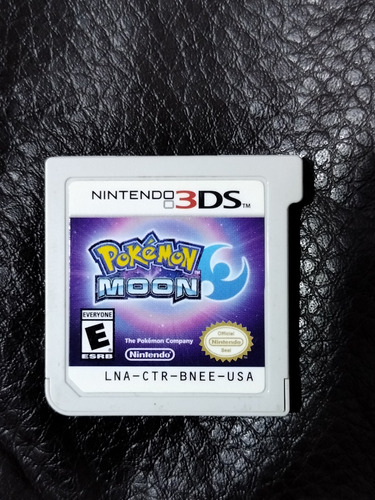 Pokémon Moon Original De Nintendo 3ds Sin Caja 