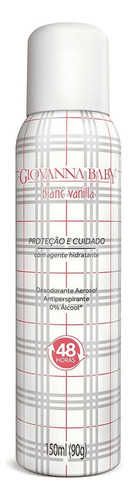 Desodorante Aerosol Vanilla Giovanna Baby 150ml