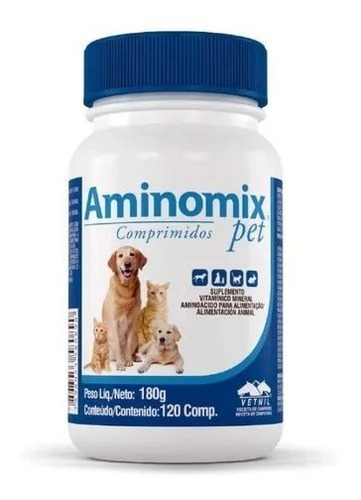 Aminomix Suplemento Vitaminico 120 Cap