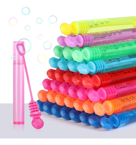 ~? Bohiyahoo Party Favors Mini Bubble Wands Tube Bulk Toys 1