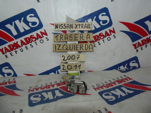 Chapa Con Cierre Trasera Izquierda Nissan X-trail 2002-2011