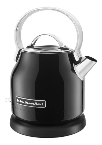 Pava Eléctrica Kitchenaid Acero Inoxidable Negro Onix 1.25l