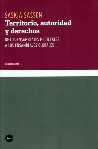 Libro Territorio, Autoridad Y Derechos De Los Ensamblajes M