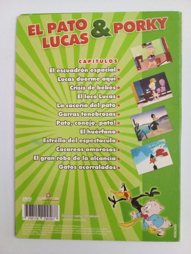 Imagen 2 de 2 de El Pato Lucas & Porky - Garra 2011 - Dvd - U