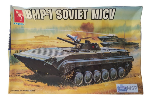 Msp 1/35 Modelismo Amt Tanque Bmp1 Sovietico En Remate