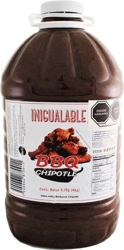 Imagen 3 de 9 de Inigualable Pack 4 Salsas Para Alitas 3.78 L Sabores